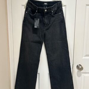 Paige Black Denim Sasha Jeans 31 petite